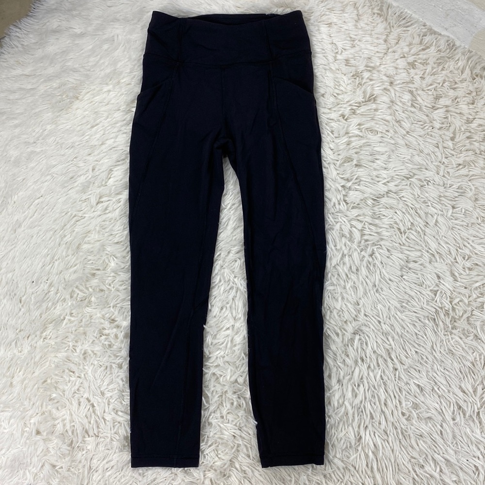 Lululemon Time To Sweat Crop *23" Black